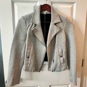 Jcrew Factory grey moto jacket - size XS